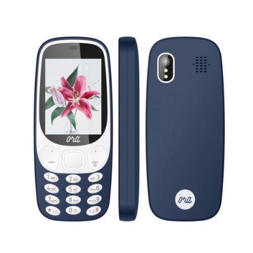 Téléphone Portable ORA Kira N2401 2,4 LCD Dual SIM FM Bleu
