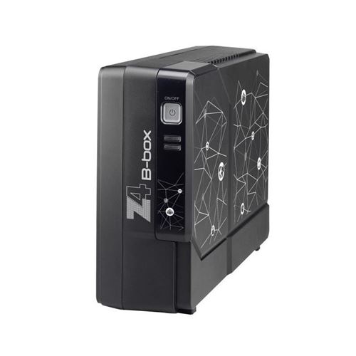 INFOSEC Onduleur haute fréquence Z4 B-Box EX 700 - 700 VA 3 Prises FR/SCHUKO