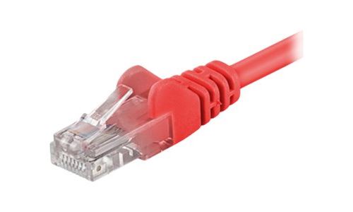 goobay câble de réseau - 15 m - rouge