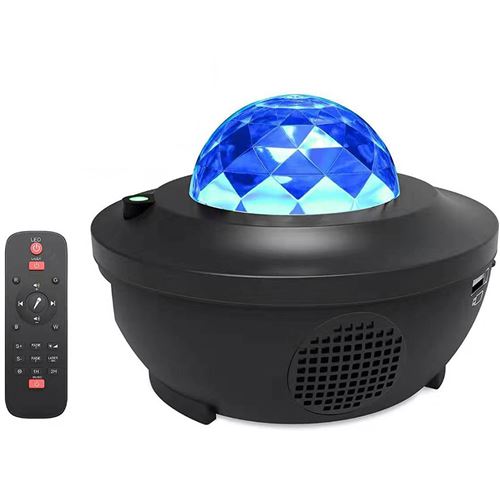 Lumière de projecteur d'étoile de musique -noir