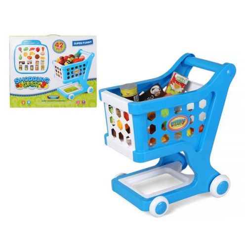 Panier à Courses Bleu (42 Pcs)