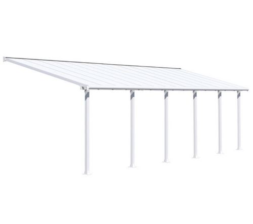 Palram - Pergola 25.4m² blanc 704357