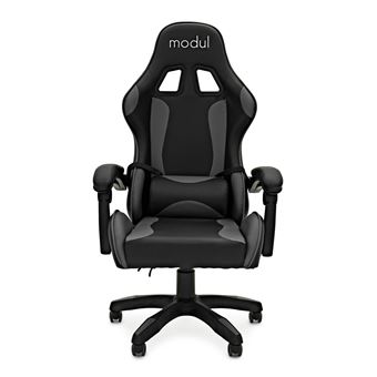 modul Fauteuil de Studio Inclinable, Noir et Gris - 1