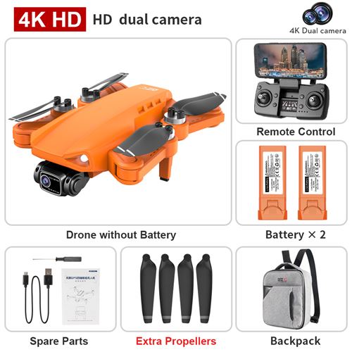 Boze® 4K Drone - Drone avec caméra - Drone avec caméra 4K - 4K/Facile à  utiliser/3