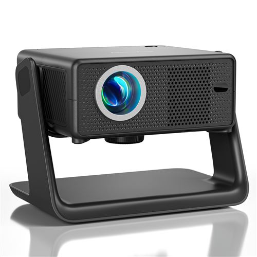  Konsoefuly APPS Officielles/Live TV Projecteur Vid&eacute;o Courte Focale R&eacute;troprojecteur 4K WiFi6 Bluetooth Cin&eacute;ma Ext&eacute;rieur