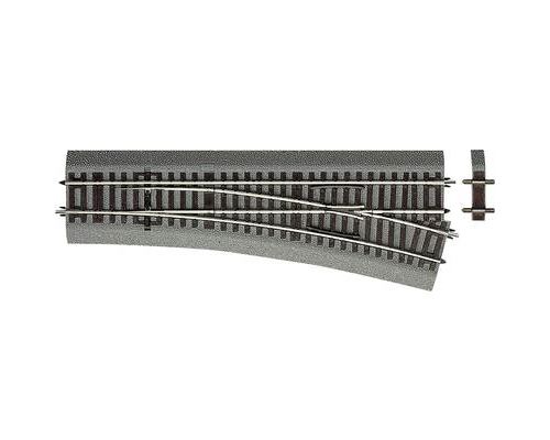 Aiguillage, à droite (H0) Voie Rocoline (avec ballast) 230 mm Roco 42533 15 ° 873.5 mm