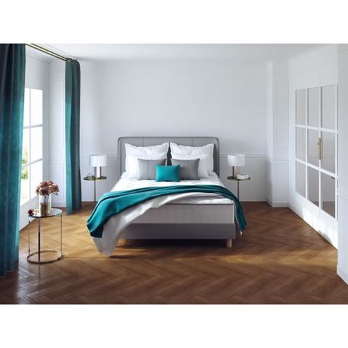 DEKO DREAM - Ensemble Memoflex Matelas 160 x 200 cm + sommier - 5 zones