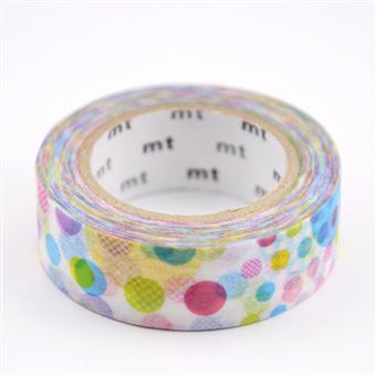 Masking Tape - Pois aléatoires - 15 mm x 10 m - 1