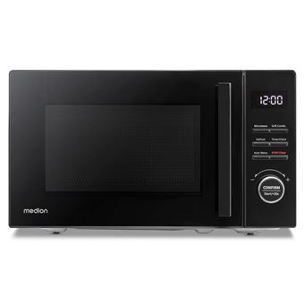 Micro-Ondes Gril - MEDION MD12021 - 20L - 800/1000W - 9 Programmes - Noir - 1