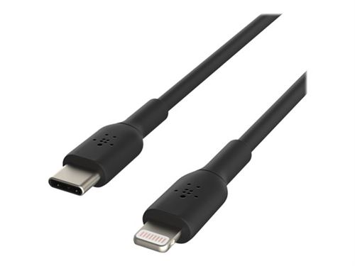 Belkin Noir Boost Charge - Câble Lightning - 24 Pin Usb-C Mâle Pour Lightning Mâle - 2 M - Alimentation Usb (18 W) - Image 3