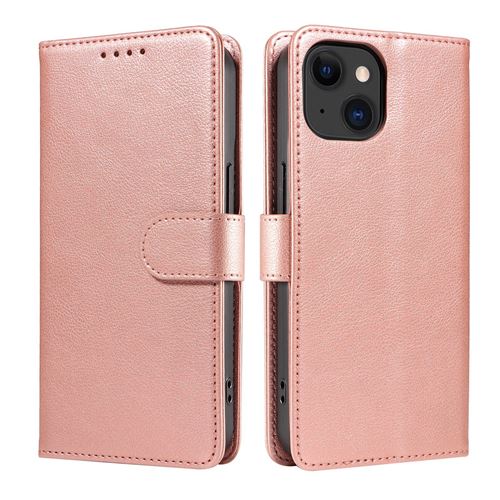 Étui Rabatable en Cuir pour Samsung S22 PLUS - Rose