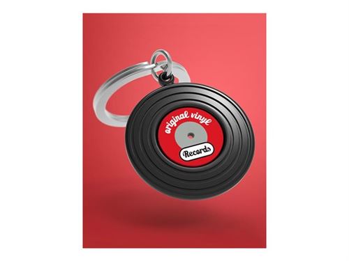 Porte-clés Batterie Miniature - Acier Inoxydable, Peinture époxy - Cadeau Original Pour Musicien (batteur)