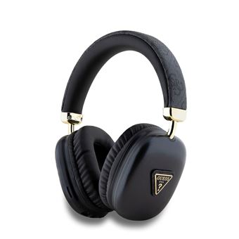 Casque Audio Sans Fil Stéréo Bluetooth 5.3 Motif 4G Triangle Guess Noir - 1