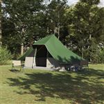 Tente Familiale Tipi Verte 10 Personnes Imperméable