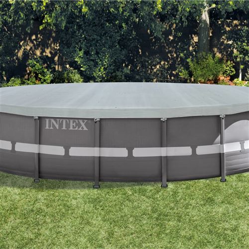 Intex Couverture de piscine ronde Deluxe 549 cm 28041
