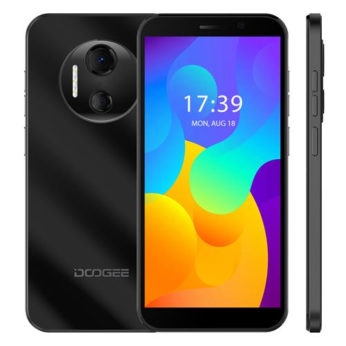 Telephone portable DOOGEE X97PRO smartphone Écran 6,0 pouces 4Go + 64Go Prend NFC Google Pay 4G Android 12.0 - Noir