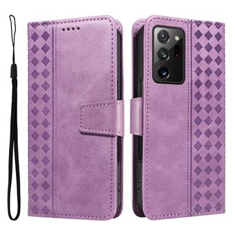 Étui FOXDOCK pour Samsung Galaxy Note 20 Ultra protection antichoc, design élégant, coque en cuir avec emplacements pour cartes et dragonne, compatible avec Samsung Galaxy Note 20 Ultra-Violet - 1