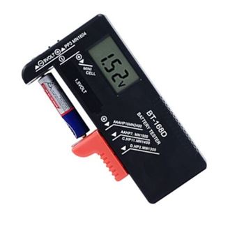 Testeur De Piles Universel BT-189 Avec écran LCD - Pour Piles 9V, AA, AAA, C, D Et 1.5V