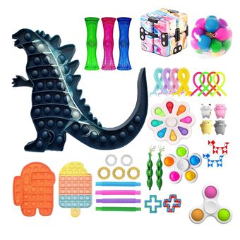 Fidget Toys anti-Stress pour enfants(38 pièces) - D - Multicolore - Autres  Jeux créatifs - à la Fnac