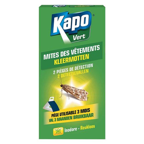 Kapo - Pieges A Mites Des Vetements Etui De 2