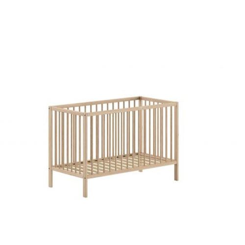 Lit b&eacute;b&eacute; 60x120 sommier inclus meryl bois DIBB6010 