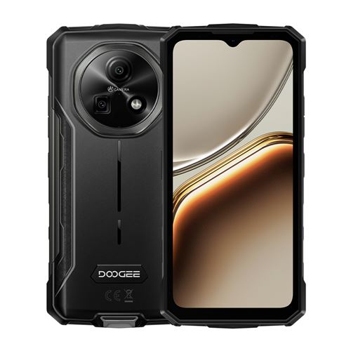 Smartphone DOOGEE Fire 7 - 5.6 , 16Go 256Go, 13000mAh,64MP+16MP,Empreinte digitale,NFC,Dual SIM 5G Téléphone Portable -389g-Noir