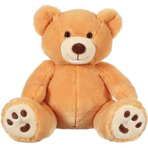 Peluche Ours Patachon - Gipsy Toys - Miel, 80 Cm