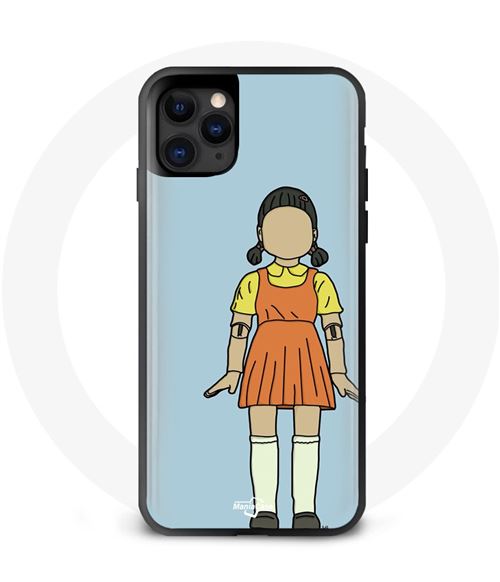 Coque Iphone 11 pro max Squid Game doll Maniacase