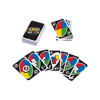 Jeu de cartes Mattel Uno All Wild