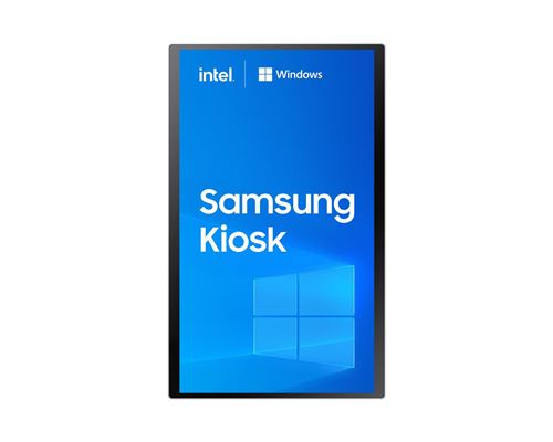 Écran tactile kiosk Samsung KM24C 3 61 cm 24 pouces LED Full HD Blanc Windows 10 IoT Enterprise 16 7