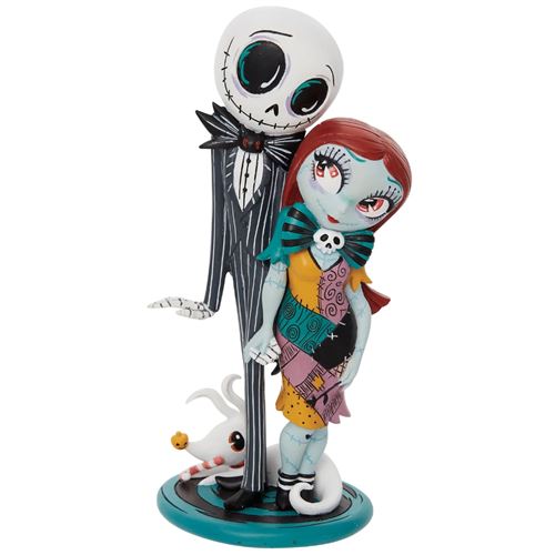 Enesco Figurine Miss Mindy Jack Sally et Zero en résine colorée - Hauteur 19 cm