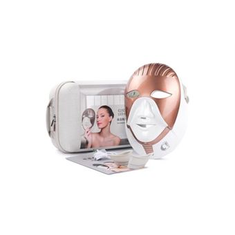 Masque facial beauté doré photon ​8 couleurs traitement de l'acné légère pour hydratant raffermissant anti-âge rides - 1