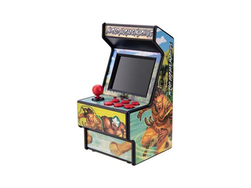 Mini borne d'arcade 156 jeux Look Rétro Modèle 2 TechKidz Multicolore