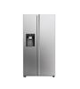 Réfrigérateur américain 90.5cm 601l ventilé platinium Haier HSW59F18EIMM