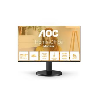 AOC Basic-line 27B3CF2 - B3 Series - écran LED - 27" - 1920 x 1080 Full HD (1080p) @ 100 Hz - IPS - 250 cd/m² - 1300:1 - 1 ms - HDMI, USB-C - haut-parleurs - noir