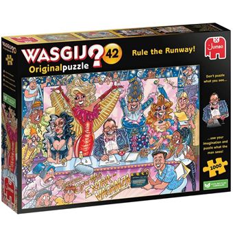 Puzzle 1000 pièces : Wasgij Original 42 - Règle de la Piste