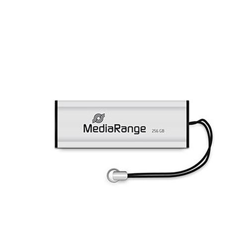 Cle USB 3.0 MediaRange 256Go Noir Argent