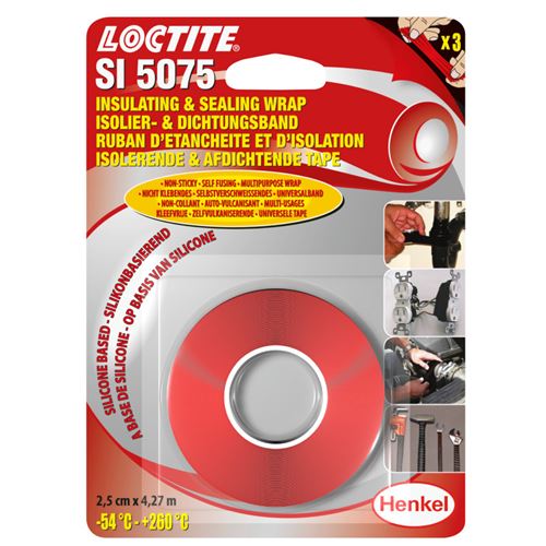 Loctite SI 5075 Silikonband selbstverschweißend 4,27 Meter - Klebstoffe & Dichtmittel