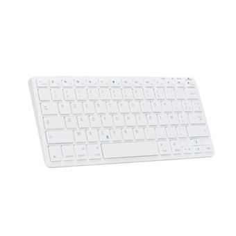 Clavier Sans Fil - Bluestork - Mini Mac R - Compact - Rechargeable - Blanc - 1
