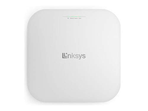 Linksys LAPAX3600C - Borne d'accès sans fil - Wi-Fi 6 - 2.4 GHz 5 GHz - AC 12 V - géré par le Cloud - montable au plafond/mur - Conformité TAA