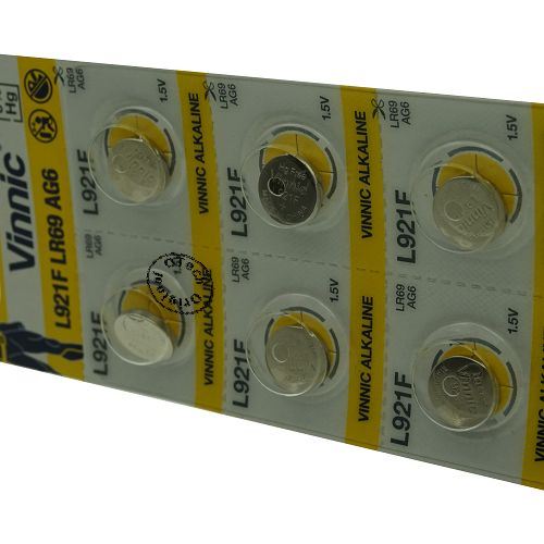 Pack de 10 piles Vinnic compatible avec VINNIC L921F - Otech