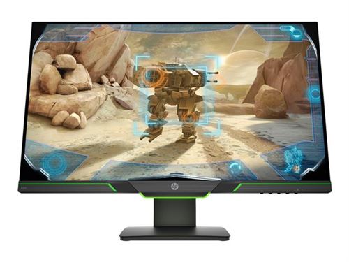 HP X27i Gaming Monitor - Écran LED - jeux - 27 - 2560 x 1440 QHD @ 144 Hz - IPS - 350 cd/m² - 1000:1 - 4 ms - HDMI, DisplayPort - haut-parleurs - noir