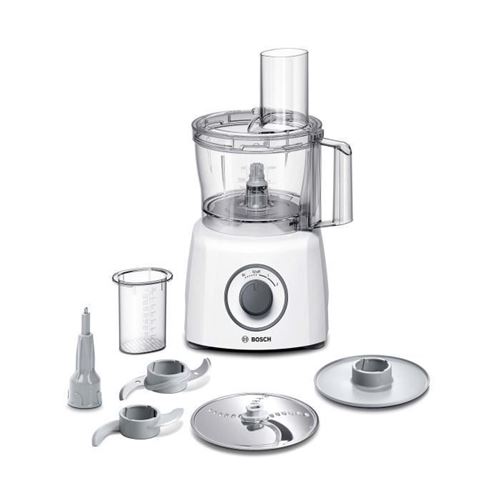 Bosch MultiTalent 3 MCM3100W - keukenmachine - 800 W - wit/grijs