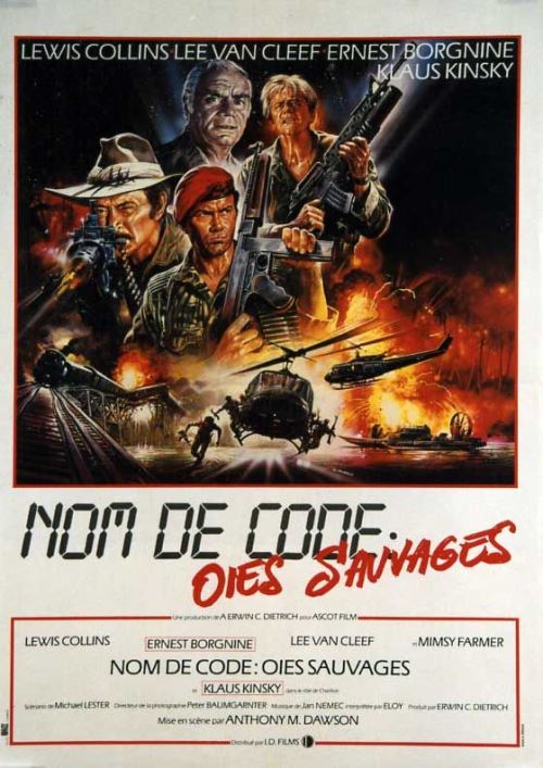 Nom De Code : Oies Sauvages - AFFICHE CINEMA ORIGINALE