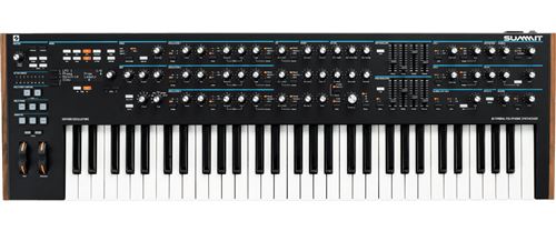 Novation Summit synthétiseur polyphonique 16 voix clavier 61 touches