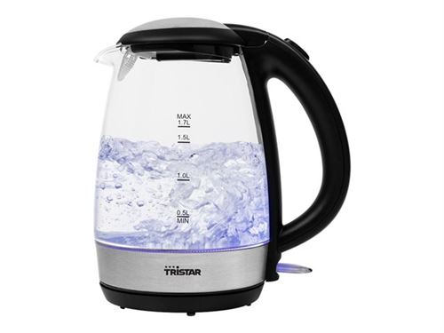 Tristar WK-3401 - Bouilloire - 1.7 litres - 2.2 kWatt - transparent