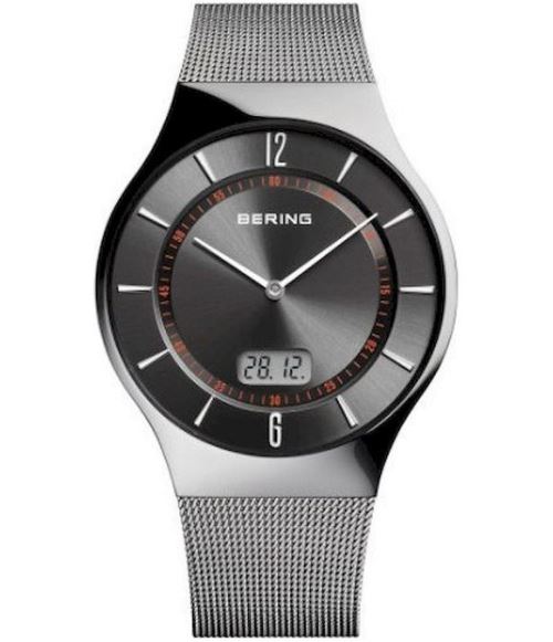 Bering Montre Homme 51640-077 Gris, Noir