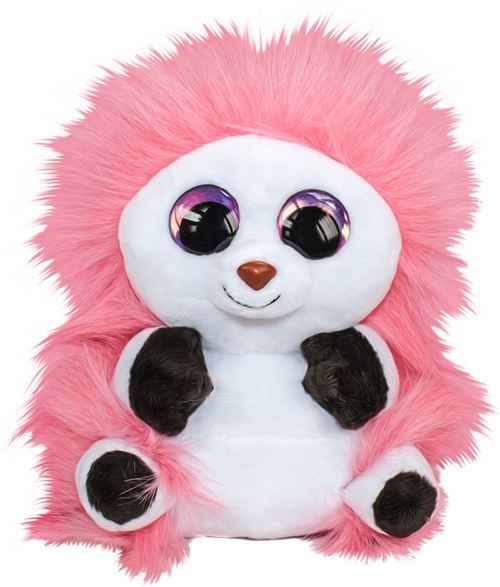 Lumo Stars peluche Lumo Hedgehog Smultron rose 15 cm