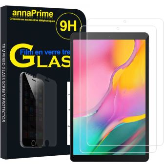 Lot 2 Films Vitre Verre Trempé de protection d'écran pour Samsung Galaxy Tab  A 10.1 (2019) 10.1 SM-T510/ SM-T515 - TRANSPARENT - Protection d'écran pour  tablette - Achat & prix