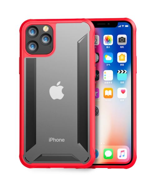 Coque en TPE antichoc pour Apple iPhone 11 Pro 5.8 - Rouge